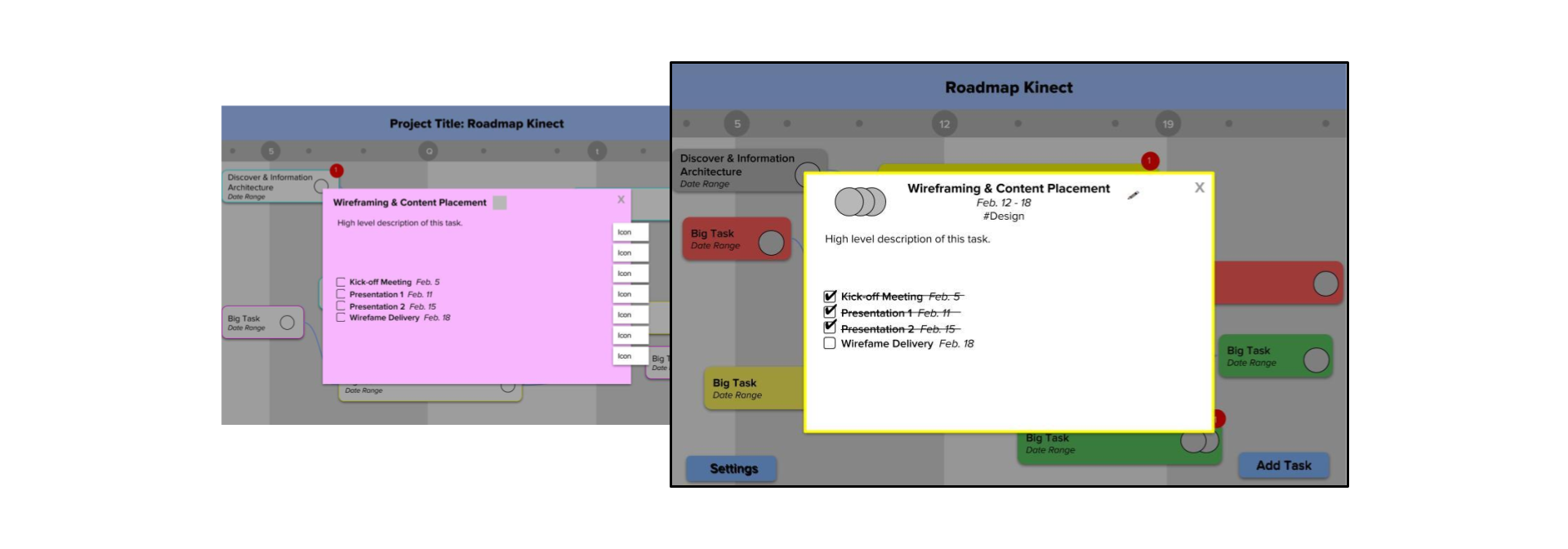 Task View Evolution